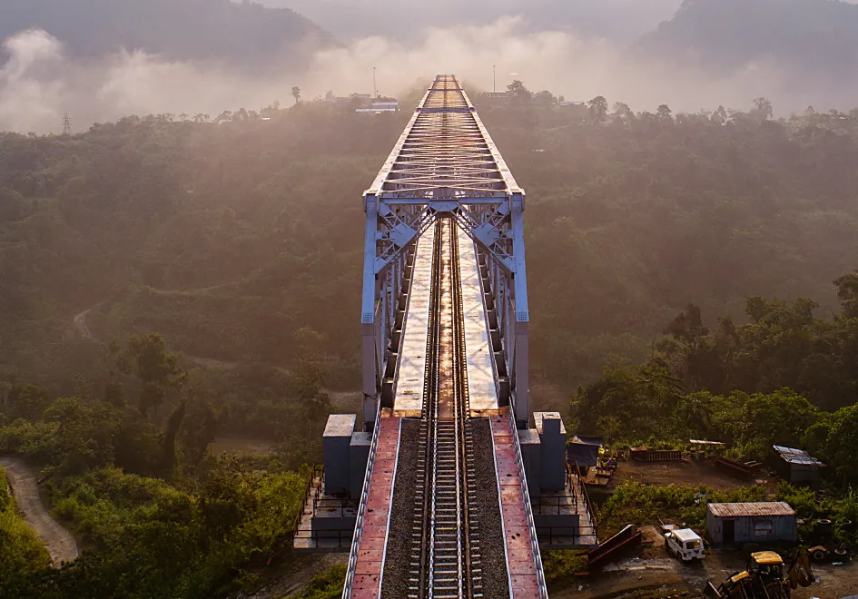 Bridge made by Rahee, premier bridge construction company in India